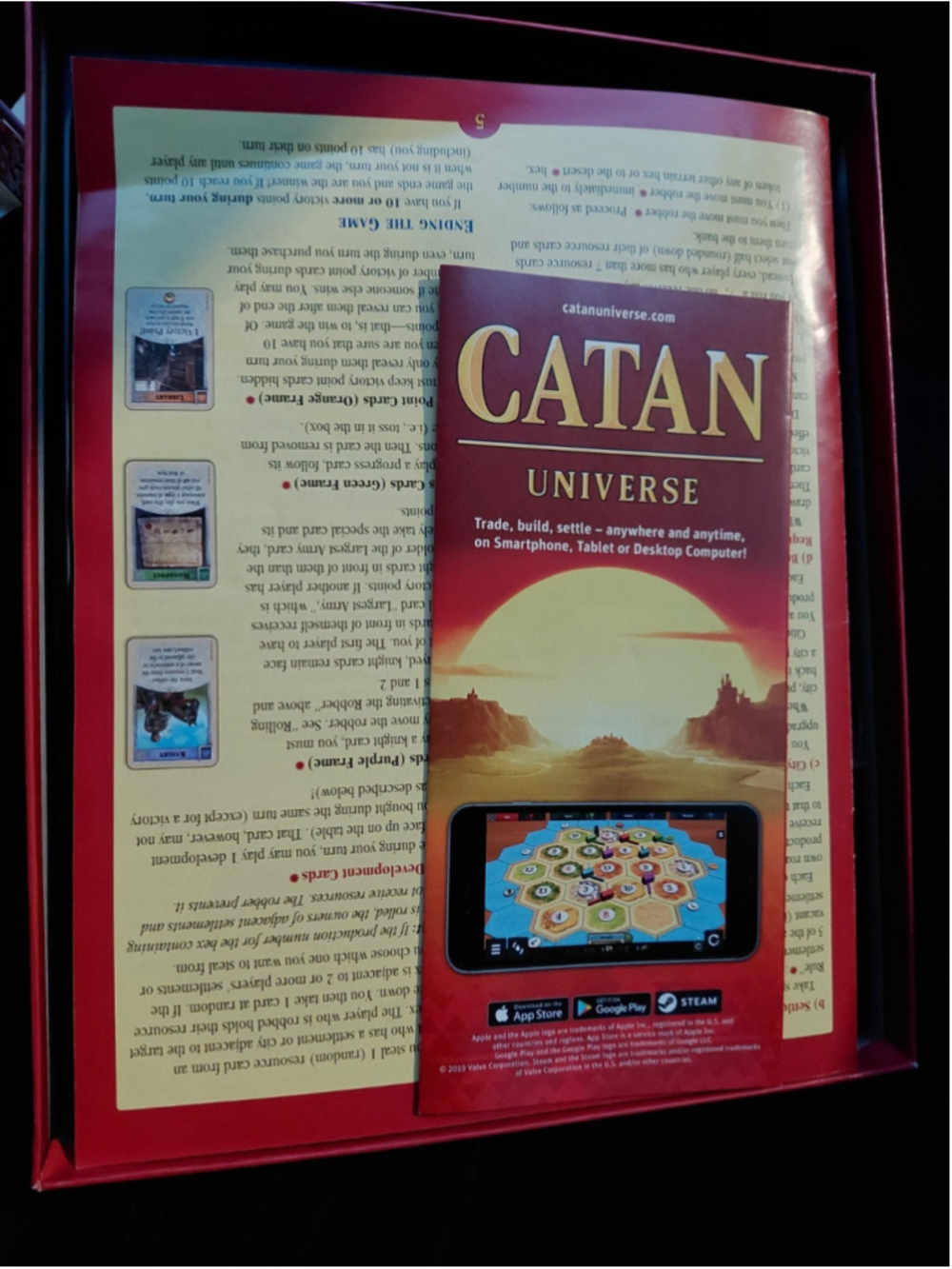 Catan: Trade Build Settle Board Game, Variable Board, 3+ Players, Ages 10+ - Picture 3 of 4